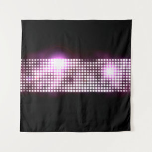 Goldene Lederpolsterung, Nahaufnahme Wandteppich