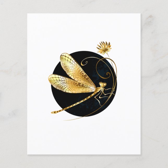 Goldene Libelle Flyer (Vorne)