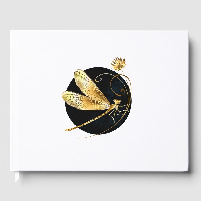 Goldene Libelle Gästebuch (Vorderseite)