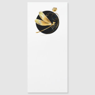 Goldene Libelle Magnetkarte