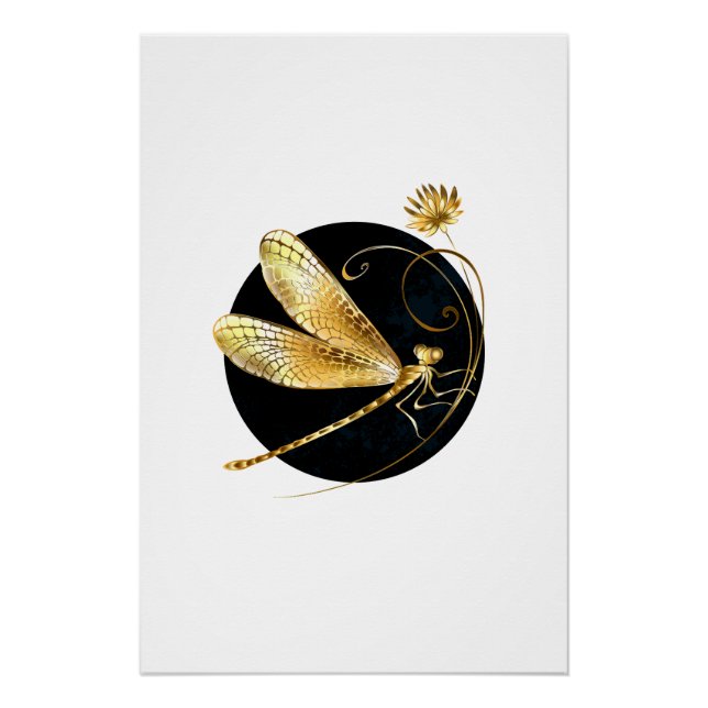 Goldene Libelle Poster (Vorderseite)