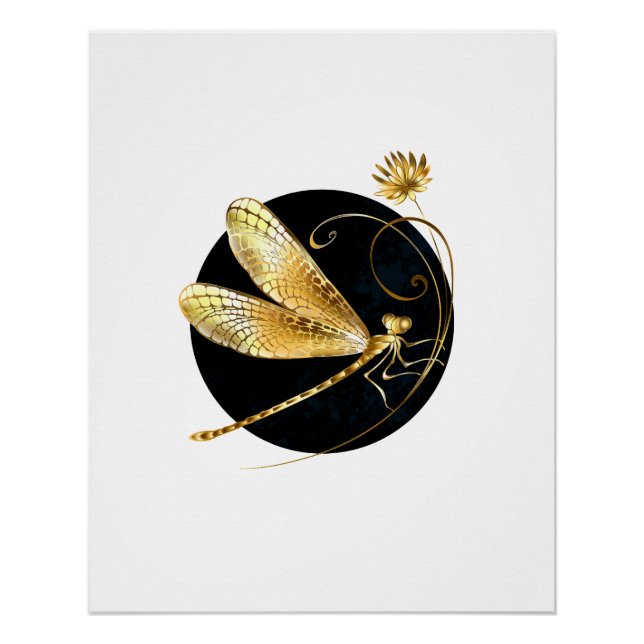 Goldene Libelle Poster (Vorderseite)