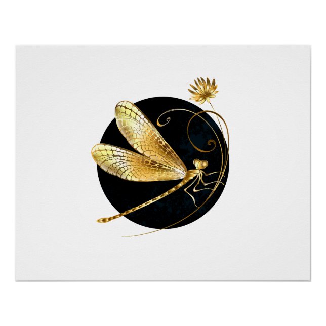 Goldene Libelle Poster (Vorderseite)