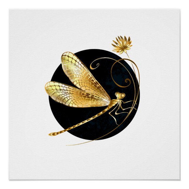 Goldene Libelle Poster (Vorderseite)