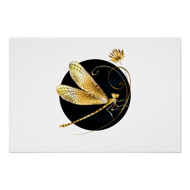 Goldene Libelle Poster (Vorderseite)
