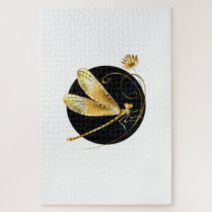 Goldene Libelle Puzzle