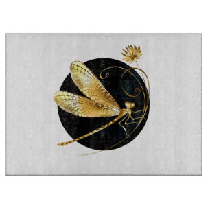Goldene Libelle Schneidebrett
