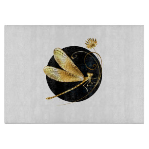 Goldene Libelle Schneidebrett