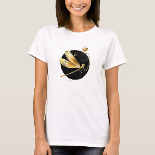 Goldene Libelle T-Shirt