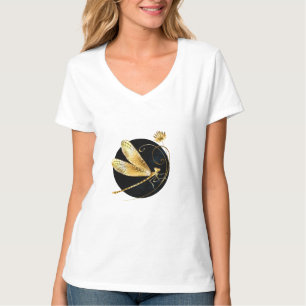 Goldene Libelle T-Shirt