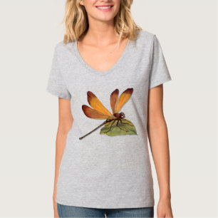 Goldene Libelle T-Shirt