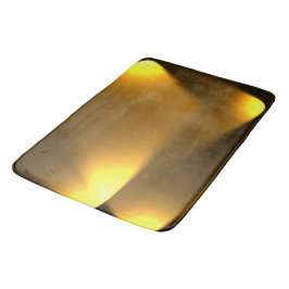 Goldene Lichter Badematte