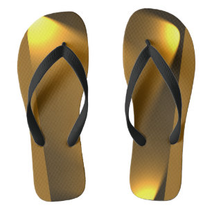 Goldene Lichter Flip Flops