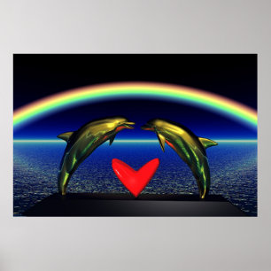 Goldene Liebe Poster