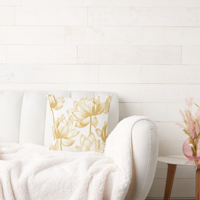 Goldene Liege Personalisiert Kissen (Liege)