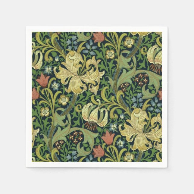 Goldene Liege Serviette (Vorderseite)