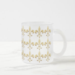 Goldene Lilie Mattglastasse
