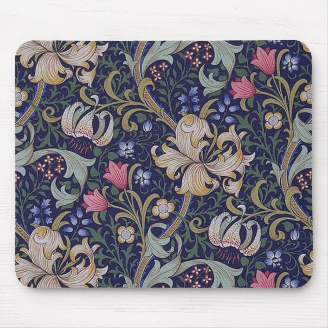 Goldene Lilie Mousepad (Vorne)
