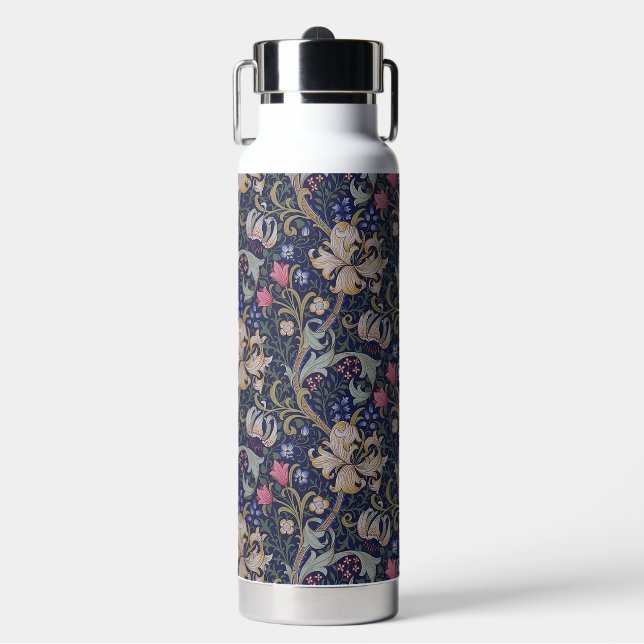 Goldene Lilie, William Morris Trinkflasche (Vorderseite)