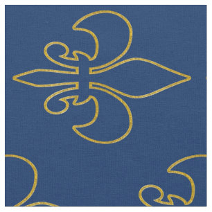Goldene Lilien-Kontur + Ihr Hintergrund u. Ideen Stoff