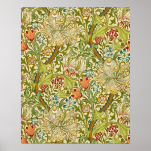 Goldene LilieVintager Pre-Raphaelite Williams Poster