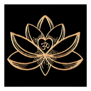 Goldene Lotus Poster