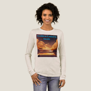 Goldene Lumen-Drift Tri-Blend Shirt