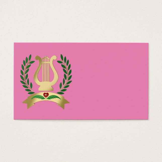Goldene Lyre (Vorderseite)
