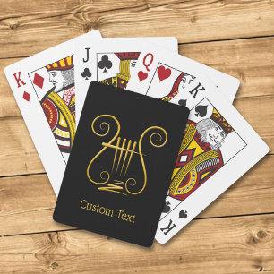 Goldene Lyse Spielkarten