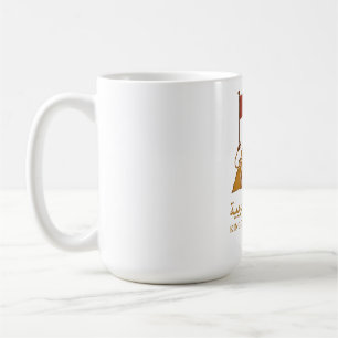 "Goldene Majestät Marokkos Löwe & Arabisches Kön Kaffeetasse