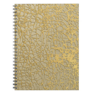 Goldene Marmorierung: Grunge-Texturdesign Notizblock