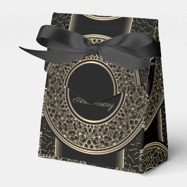 Goldene Medaille zum 50-jährigen Jubiläum Zelt-Gef Geschenkschachtel (Vorderseite)