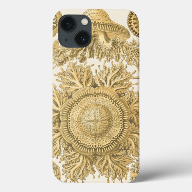 Goldene Meerestiere Case-Mate iPhone Hülle (Rückseite)