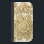 Goldene Meerestiere Galaxy S4 Geldbeutel Hülle<br><div class="desc">Ernst Haeckel ist ein kreativer und fantasievoller Künstler. In diesem zeitgenössischen Kunstwerk fängt er das Meeresleben an - eine Seele in Gold und verdrießliche Designs. Sie werden kein anderes Kunstwerk dieser Art haben. Holen Sie sich dieses innovative Stück Meereskunst auf Ihre Produkte noch heute!</div>