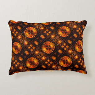 Goldene moderne boho elegante abstrakte Kunst Must Dekokissen