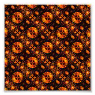 Goldene moderne boho elegante abstrakte Kunst Must Fotodruck