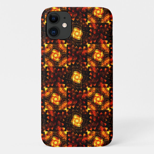 Goldene moderne Boho elegante abstrakte Kunstmuste Case-Mate iPhone Hülle (Rückseite)