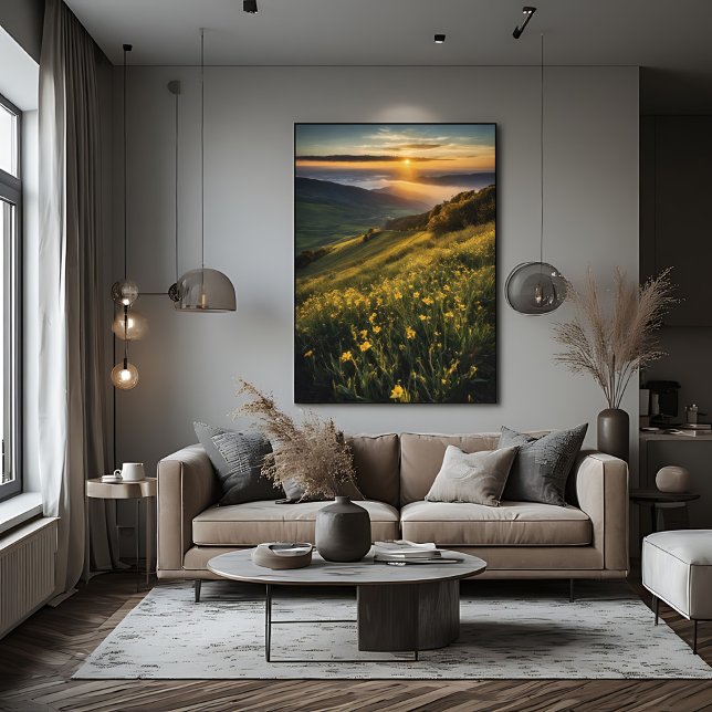 Goldene Morgenröte Leinwanddruck (Von Creator hochgeladen)