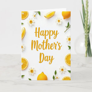 Goldene Mutter Illustrationskarte Karte