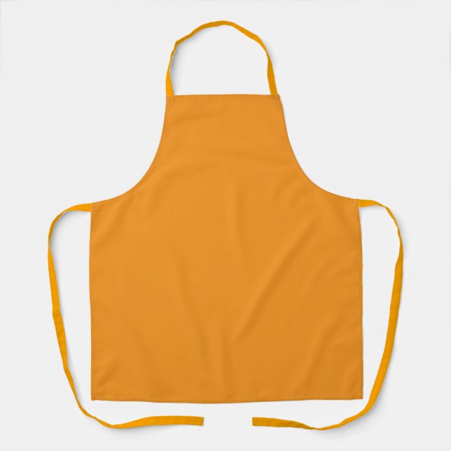 Goldene Orange Schürze (Vorderseite)
