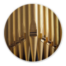 Goldene Orgelpfeifen Keramik Schublade