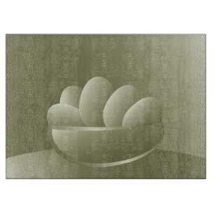 Goldene Ostereier Schneidebrett