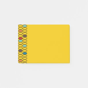 Goldene Ovale der 1970er Jahre Post-it Klebezettel