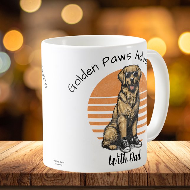 Goldene Pads Erlebnis Kaffeetasse (Von Creator hochgeladen)