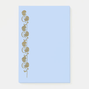 "goldene" Palme Post-it Klebezettel