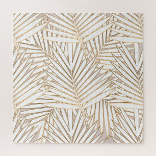 Goldene Palmwedel: Art Deco. Puzzle