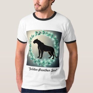 Goldene Pantherseele T-Shirt