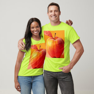 Goldene Pfirsich-Perfektion-Design T-Shirt