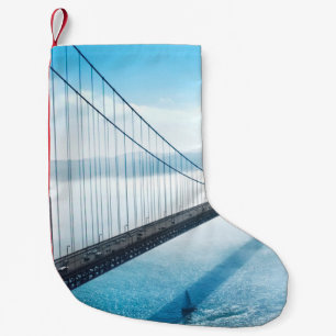 GOLDENE Pfortenbrücke SAN FRANCISCO KALIFORNIEN Kleiner Weihnachtsstrumpf