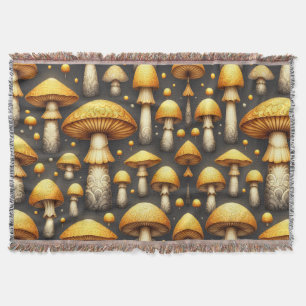 Goldene Pilze Decke